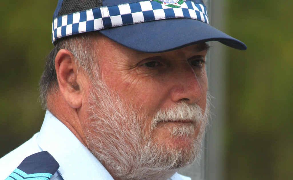 Alpha police sergeant Jim Kelly has been involved with community sports for 17 years. Photo: Simon Green Alpha police sergeant Jim Kelly has been involved with community sports for 17 years. Photo: Simon Green